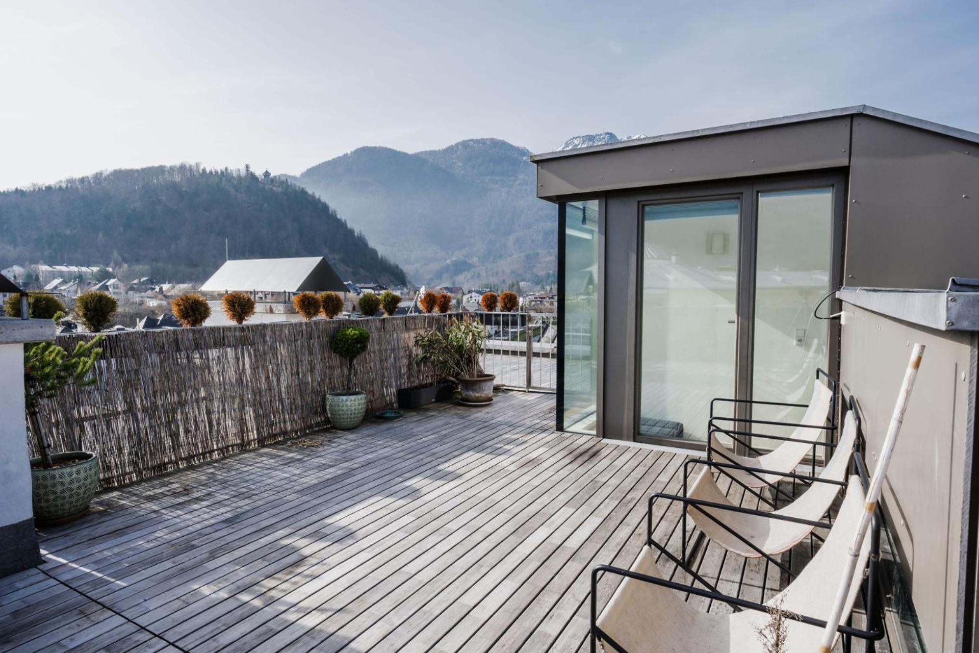 Luxus Penthouse Mit Panoramablick Διαμέρισμα Bad Ischl Εξωτερικό φωτογραφία